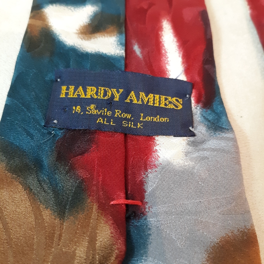 Hardy Amies Silk Tie - Picture 6 of 9
